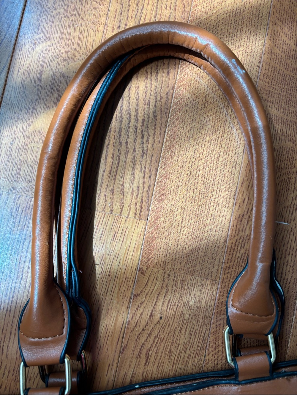 Gucci Brown Monogram Tote with Green & Red Stripe - Picture 7 of 13